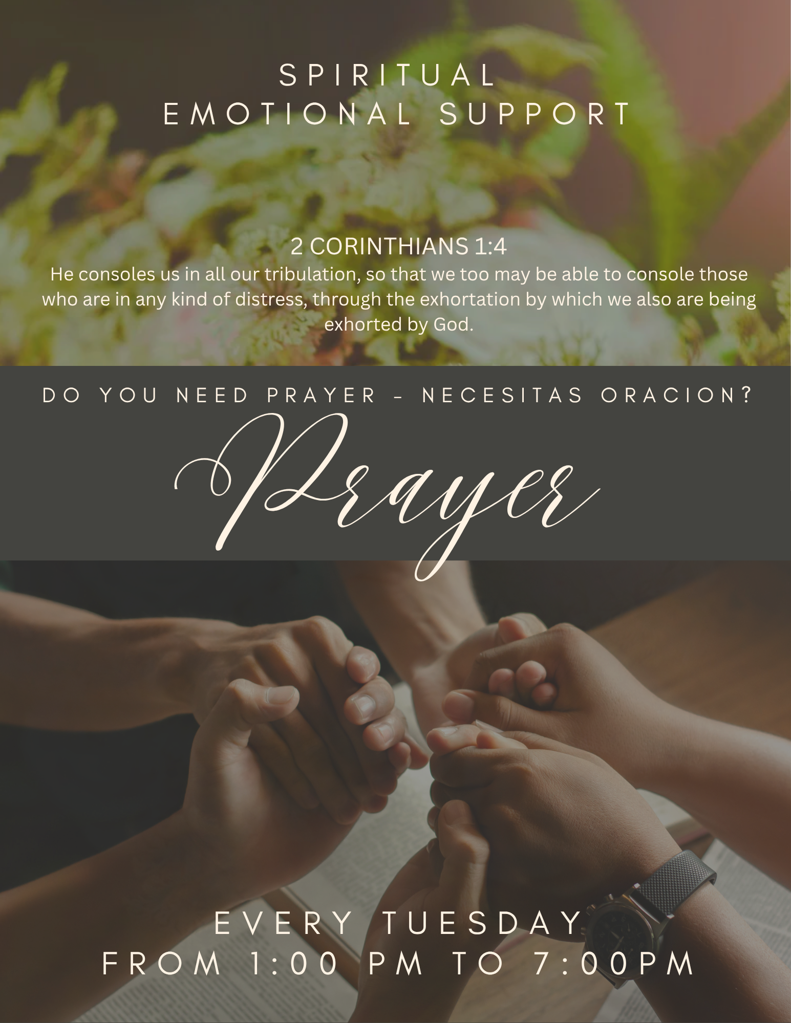 Program 3 — Spiritual & Emotional Support — Heart to Hope Center program
