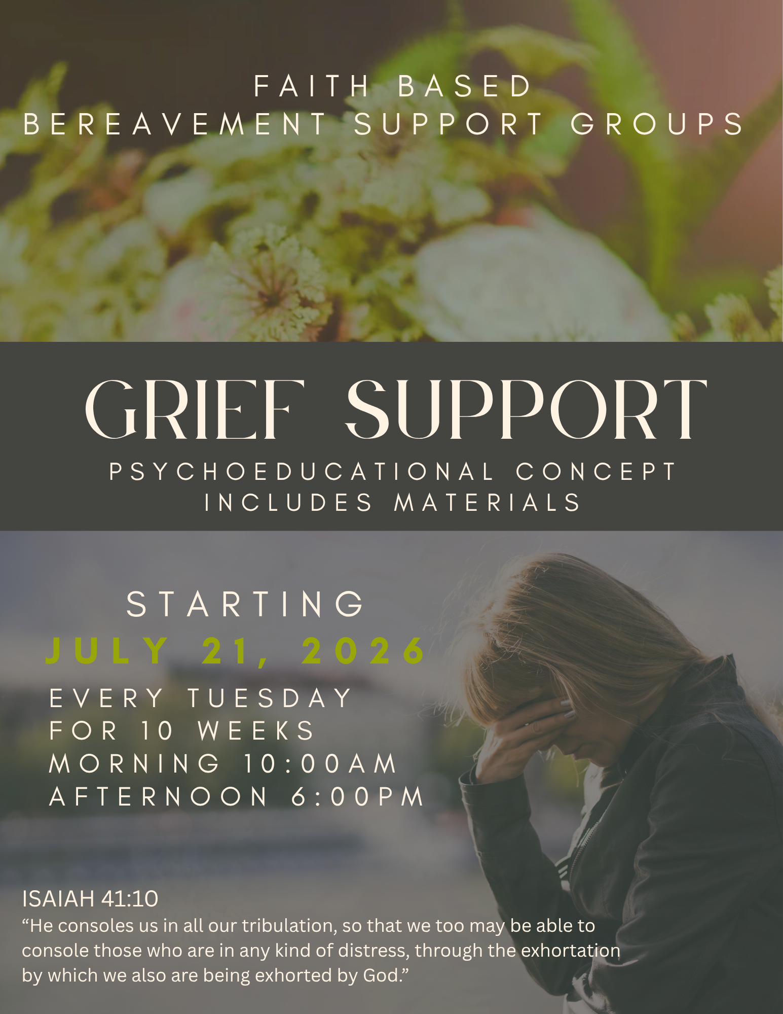Program 5 — Grief Support — Heart to Hope Center program