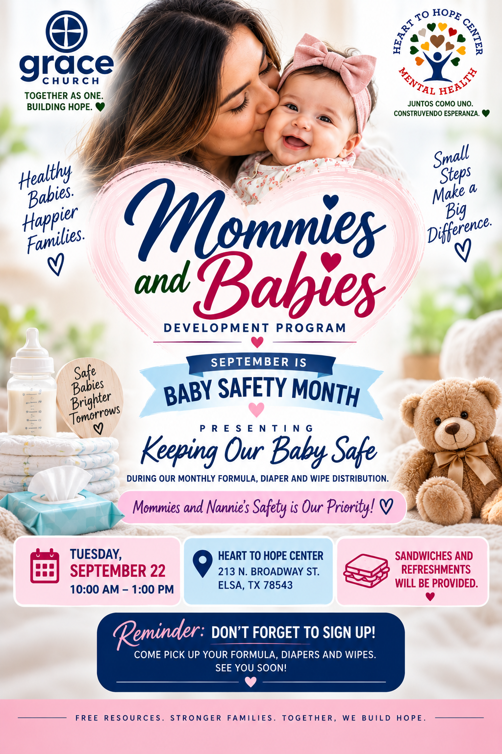 Free Baby Formula / Fórmula para Bebés Gratis — Heart to Hope Center community outreach